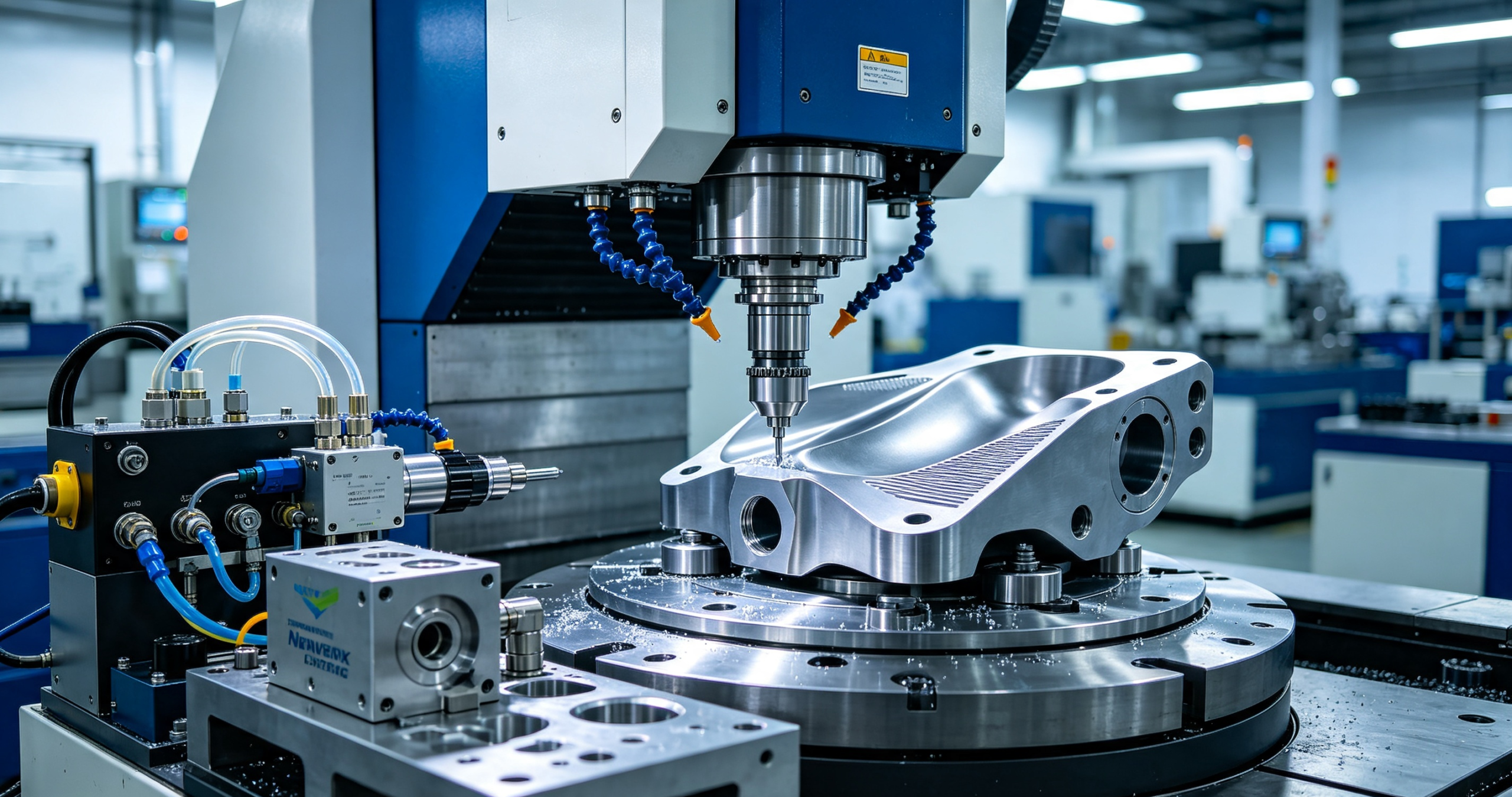5 Axis CNC Machining complex industrial parts