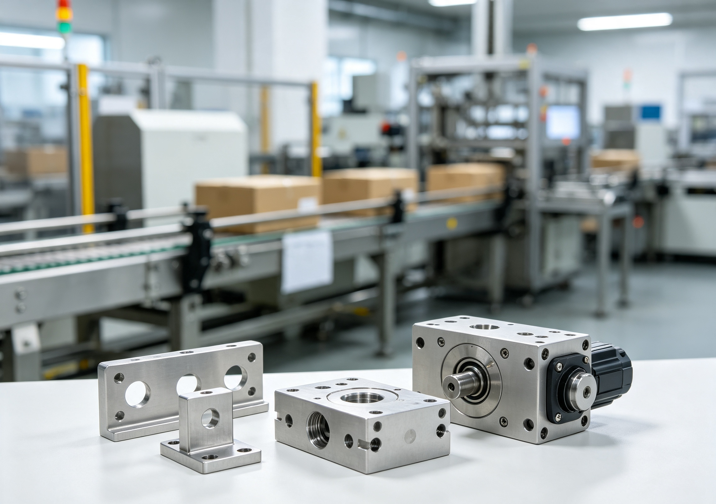 CNC components for electronic test measurement