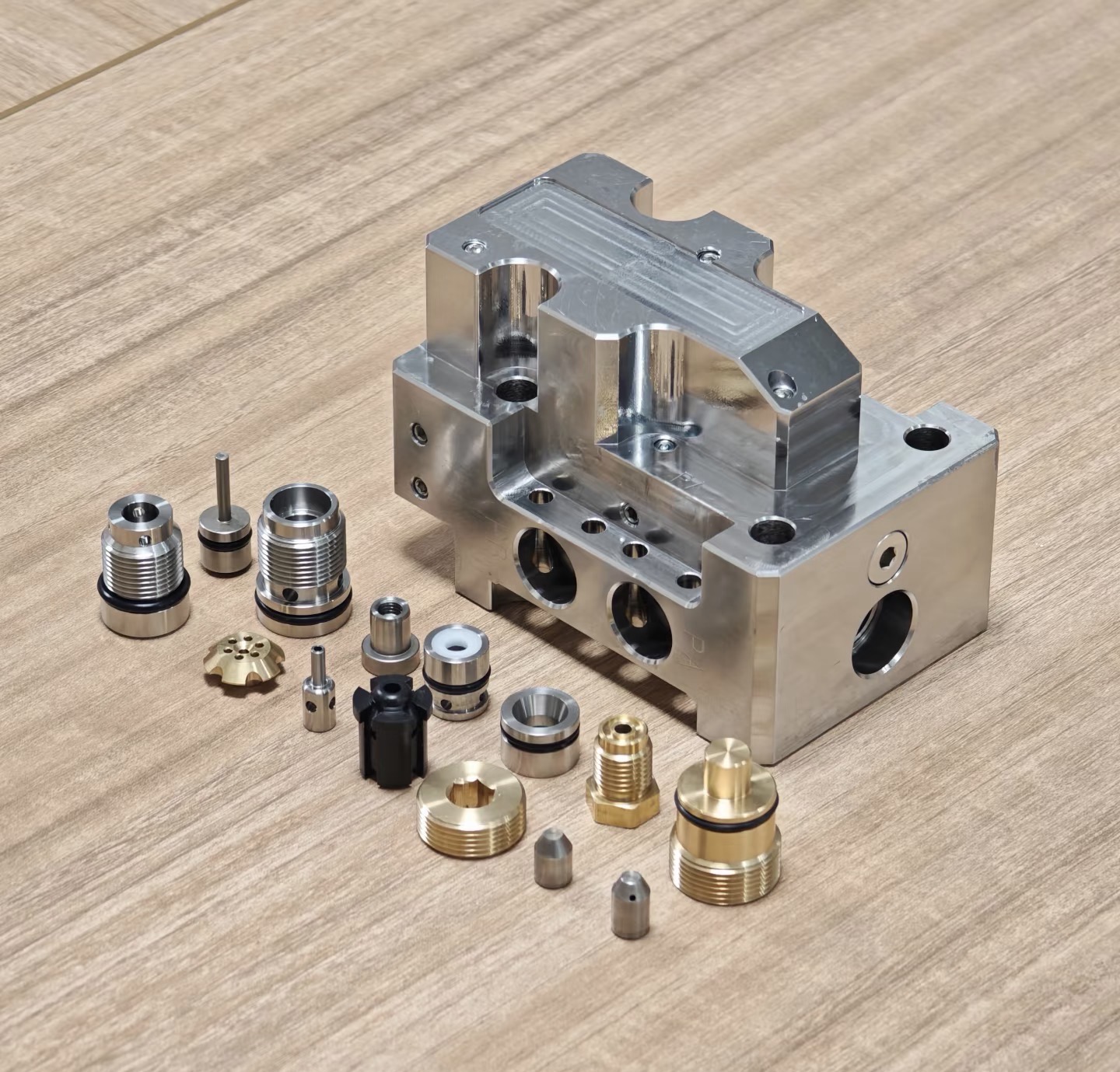 Custom CNC milled prototype components for automation, new energy and pump equipment